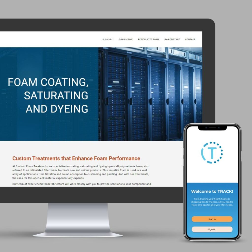 Desktop Screen and iPhone