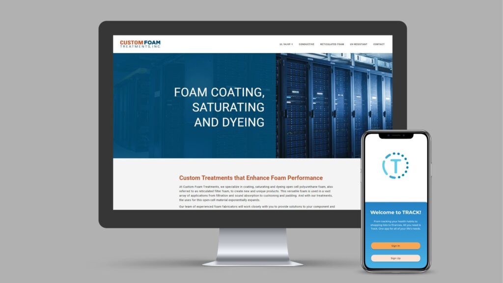 Desktop Screen and iPhone